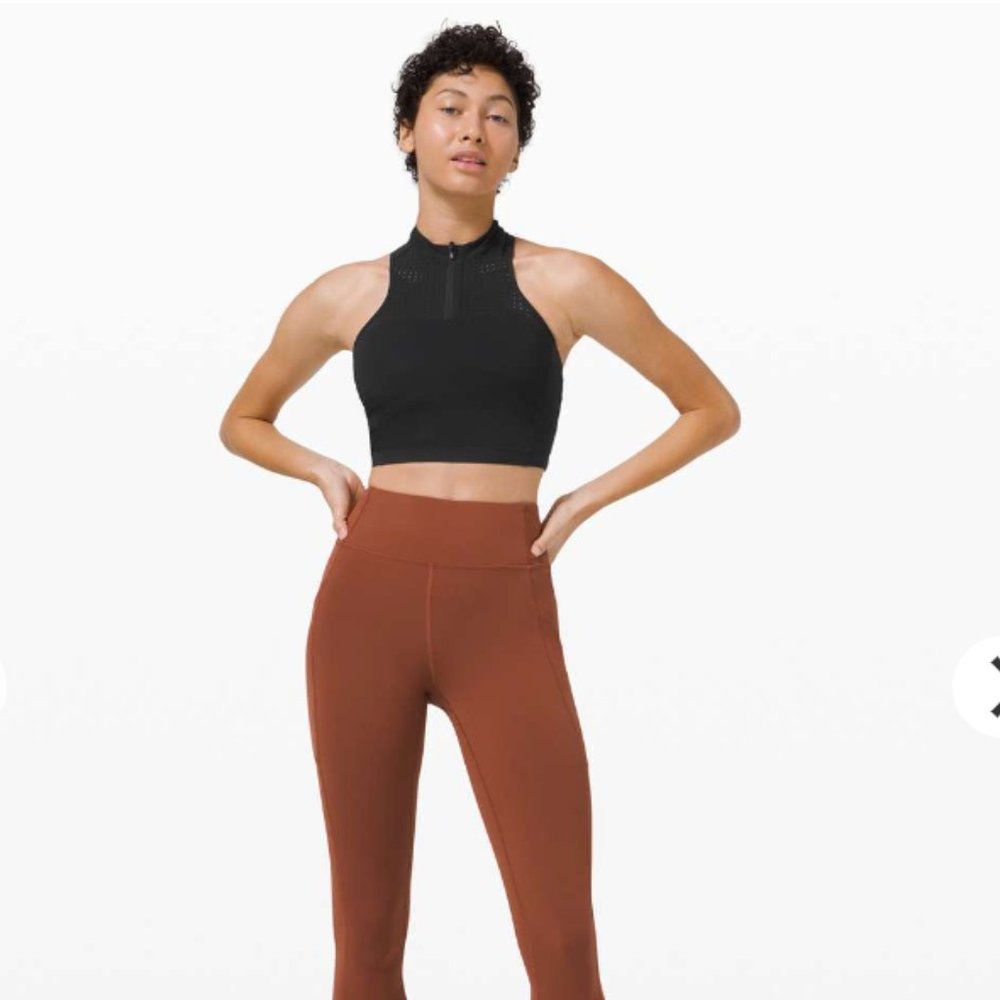 Lululemon Women's Unleash Strength Black Bra Size 10 NEW Orig. $68